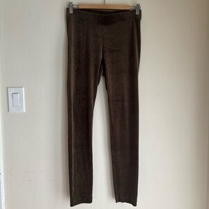 New Old Navy Brown Velvet Leggings